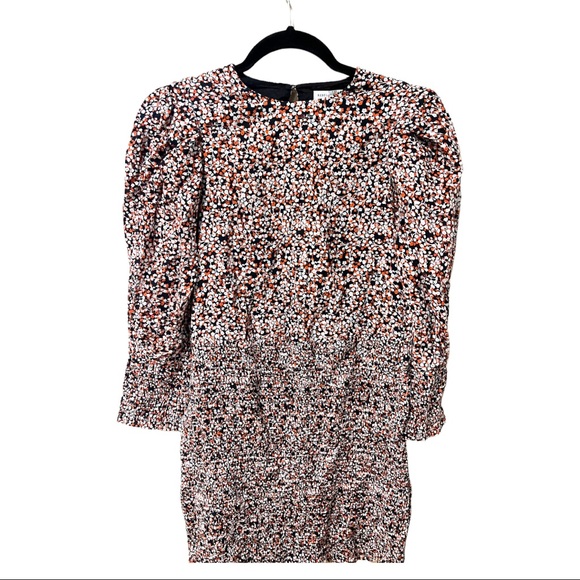 Rebecca Minkoff Tabby Smocked Floral Sheath Dress (XS) - Picture 8 of 11